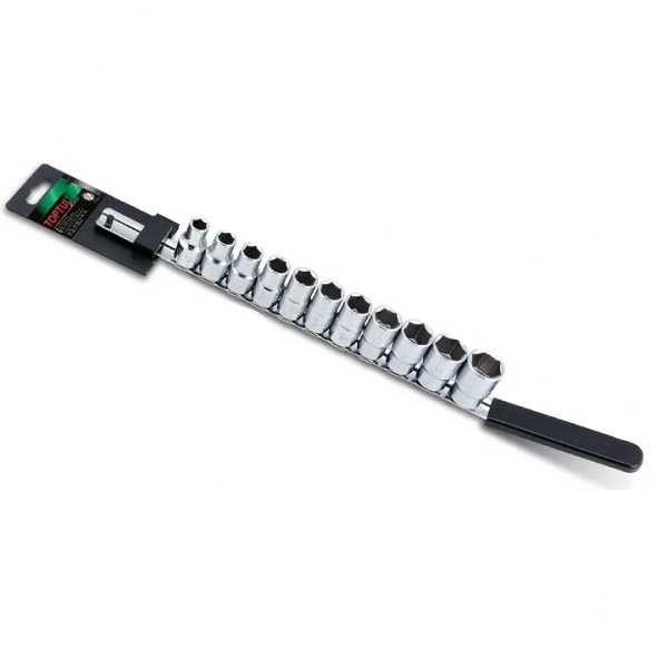ست ریلی آچار بکس شش پر 1/2 تاپ تول مدل GAAQ1104 مجموعه 11 عددی
