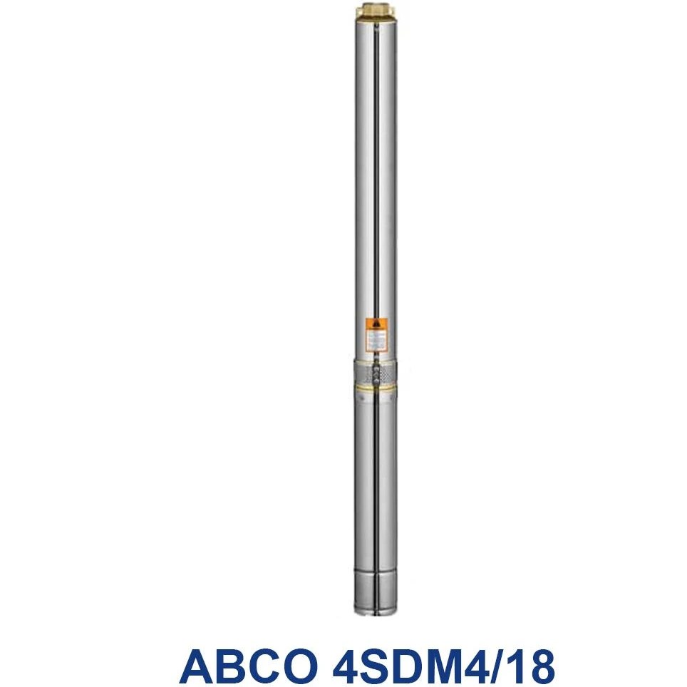 پمپ شناور 134 متری 2 اسب 1.25 اینچ تک فاز آبکو مدل ABCO 4SDM4/18